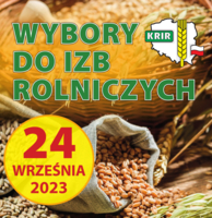 Plakat wyborów do Izb Rolniczych